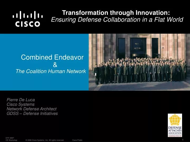 combined endeavor the coalition human network