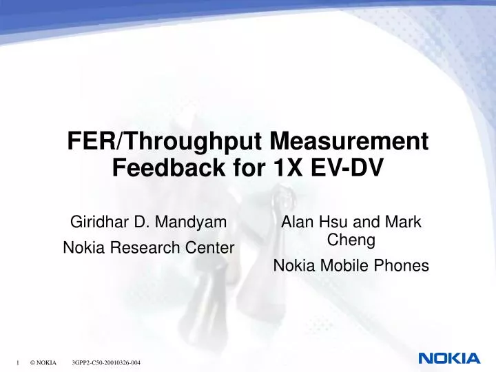 fer throughput measurement feedback for 1x ev dv