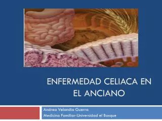 enfermedad celiaca en el anciano