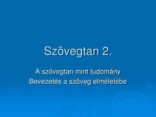 sz vegtan 2