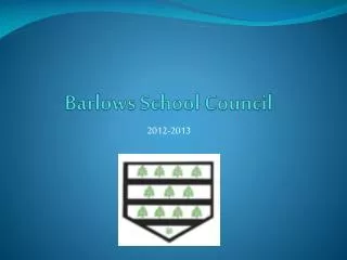 Barlows School Council