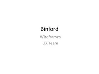 Binford
