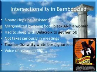Intersectionality in Bamboozled