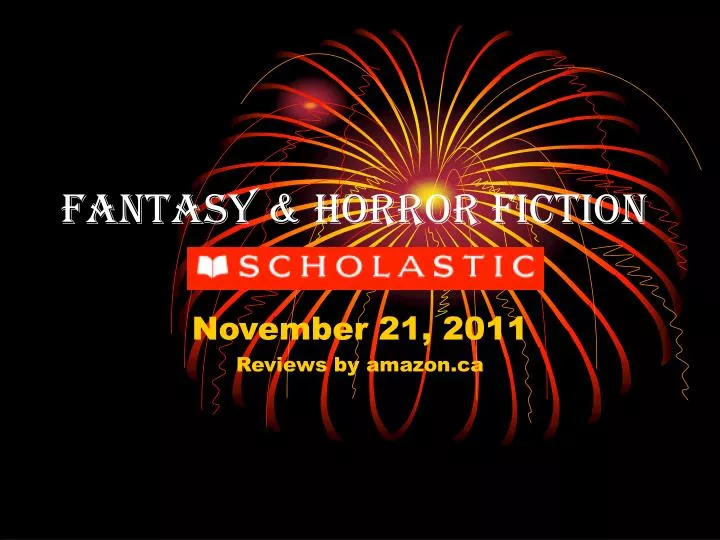 fantasy horror fiction