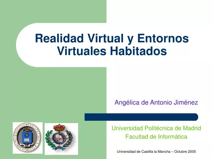 realidad virtual y entornos virtuales habitados
