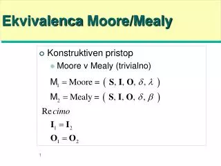 ekvivalenca moore mealy