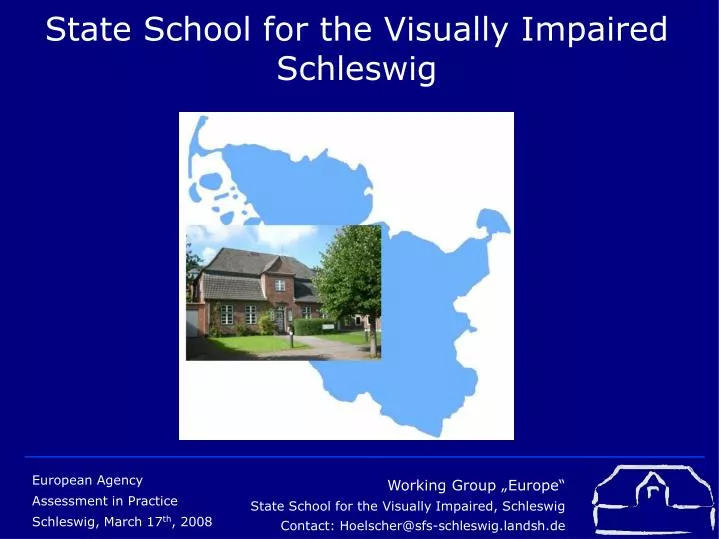state school for the visually impaired schleswig