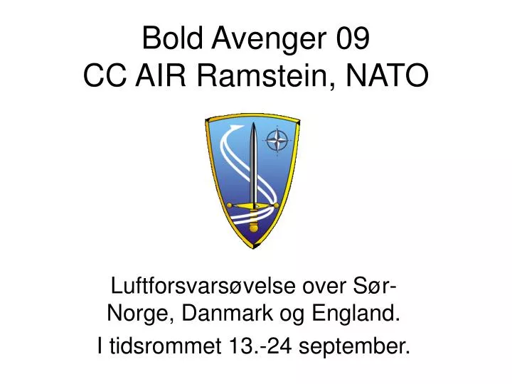 bold avenger 09 cc air ramstein nato