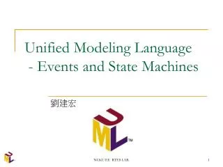 Unified Modeling Language - Events and State Machines
