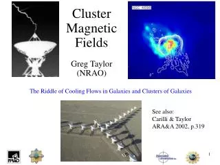 Cluster Magnetic Fields Greg Taylor (NRAO)