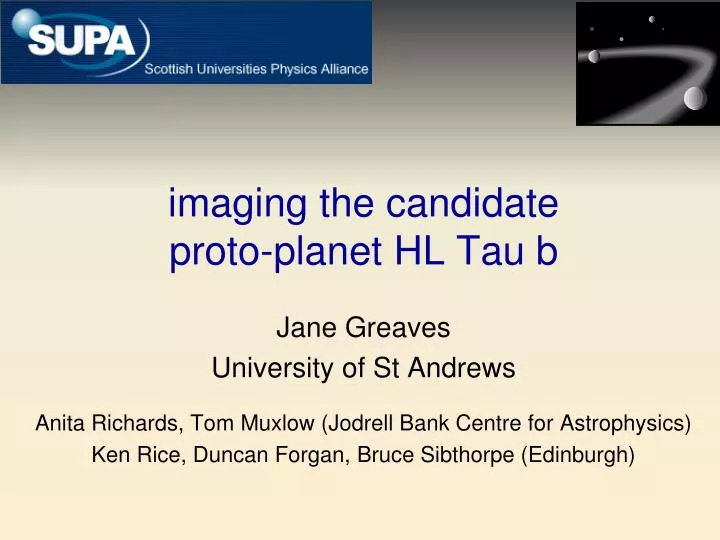 imaging the candidate proto planet hl tau b