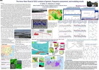 The Amur River flood of 2013: analysis of genesis, frequency assessment, and modeling results