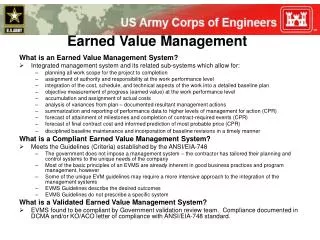 What is an Earned Value Management System?