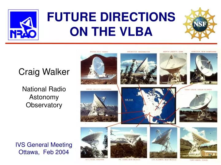 future directions on the vlba