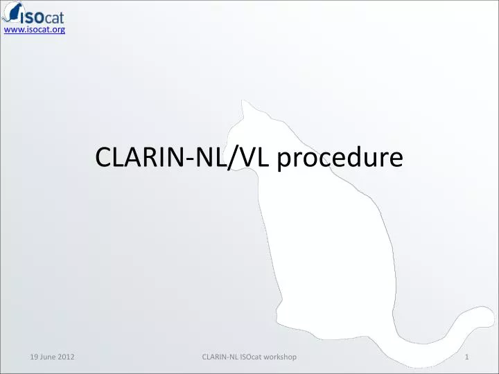 clarin nl vl procedure