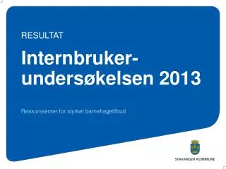 internbruker unders kelsen 2013