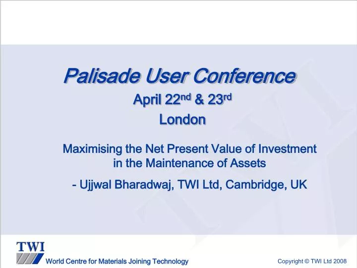 palisade user conference