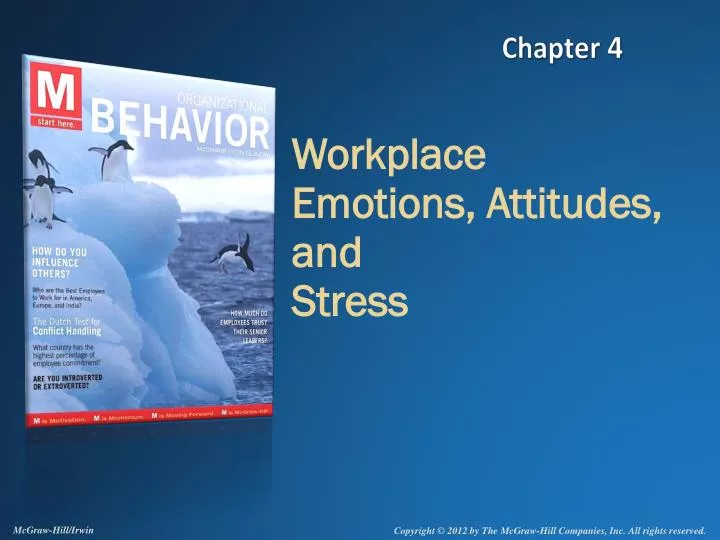 workplace emotions attitudes and stress