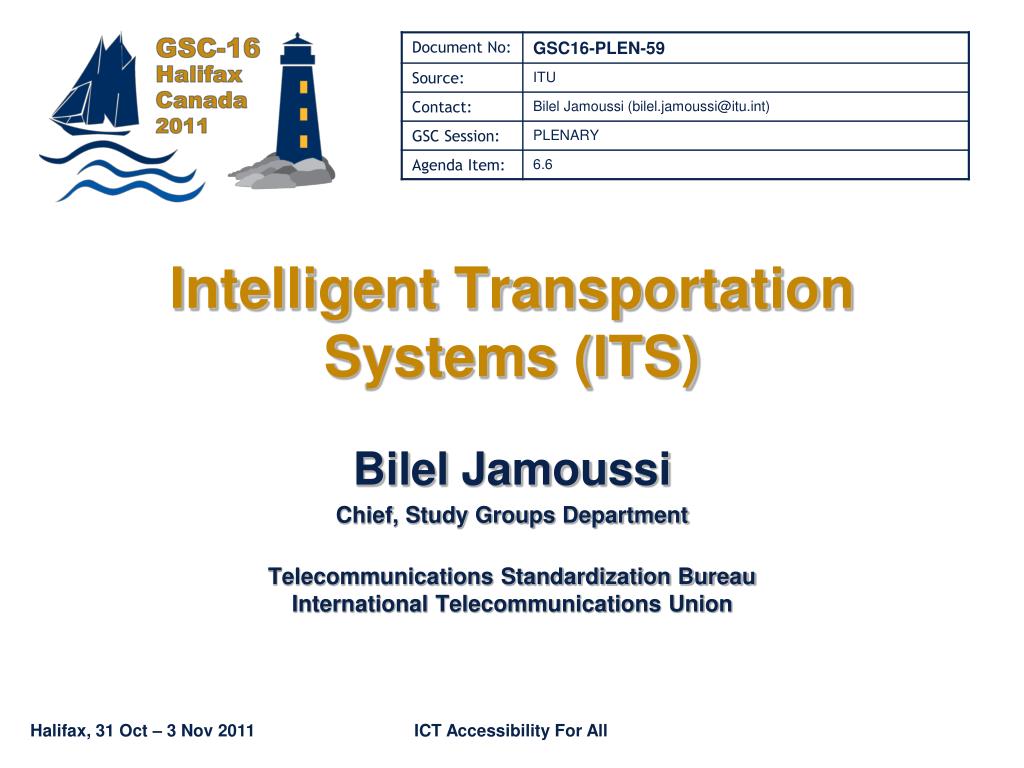 PPT - Advancements in Intelligent Transportation Systems (ITS ...