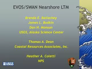 EVOS/SWAN Nearshore LTM