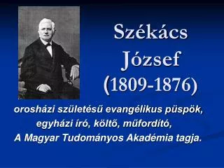 sz k cs j zsef 1809 1876