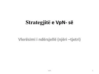 strategjit e vpn s