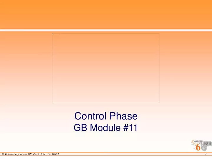 control phase gb module 11