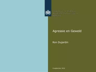 agressie en geweld