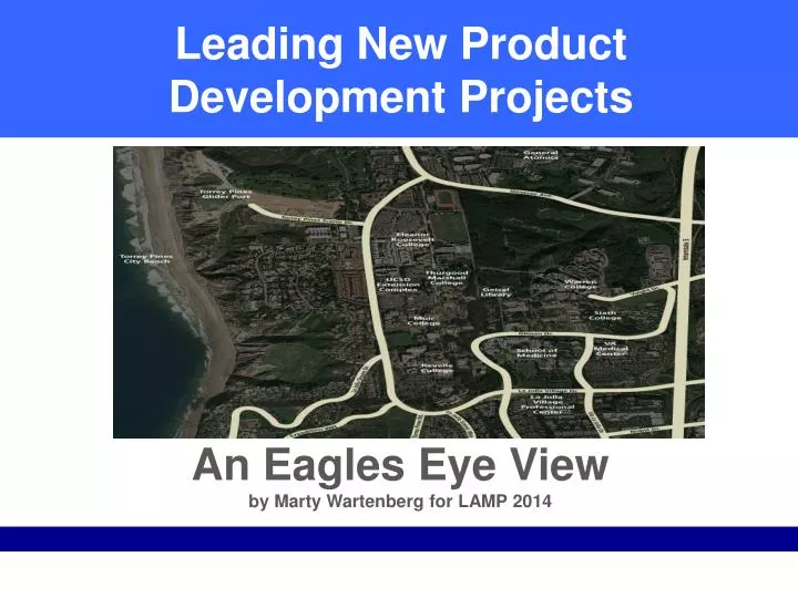 leading new product development projects