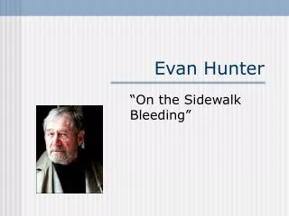 Evan Hunter