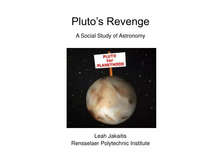 pluto s revenge
