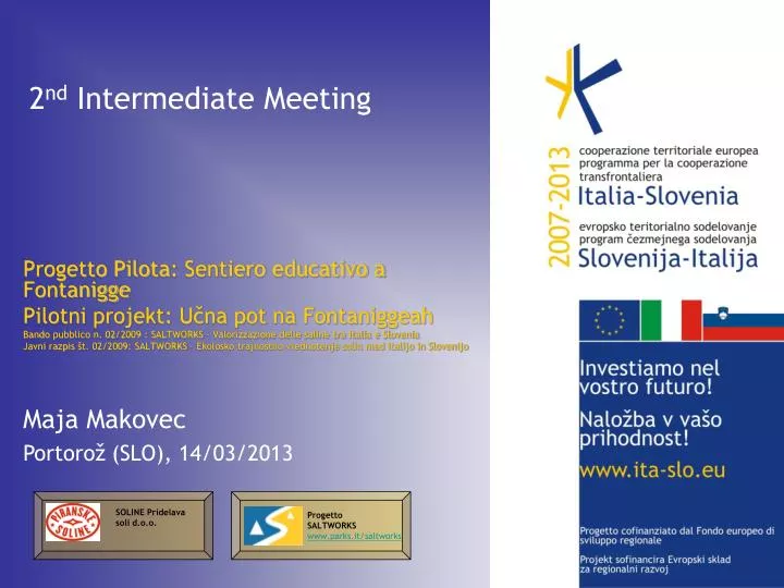 2 nd intermediate meeting