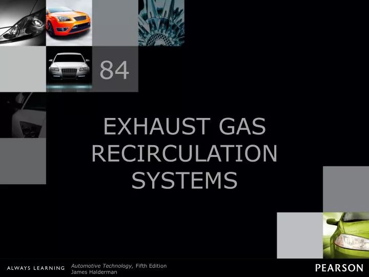 exhaust gas recirculation systems