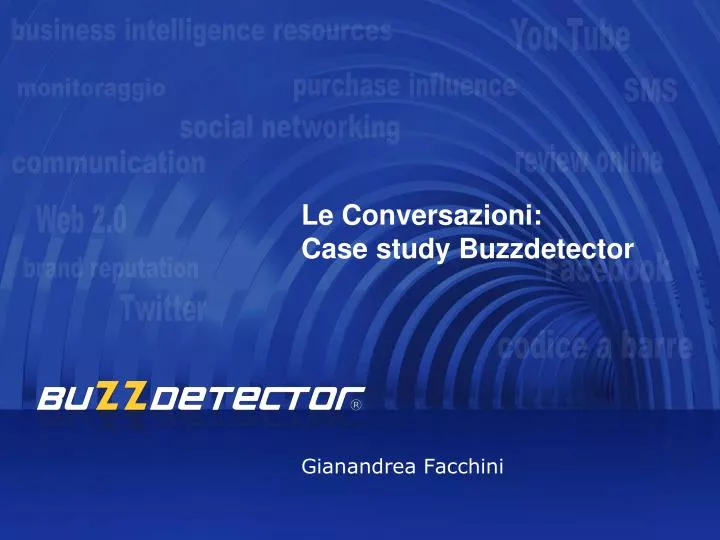 le conversazioni case study buzzdetector