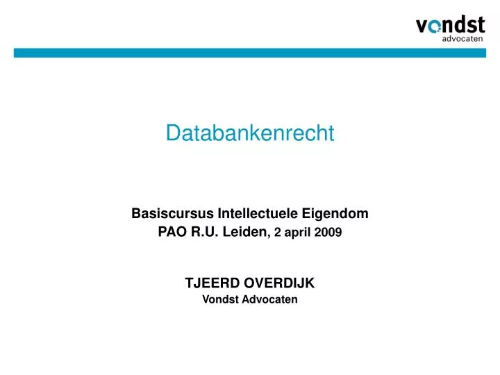 databankenrecht