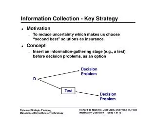 Information Collection - Key Strategy