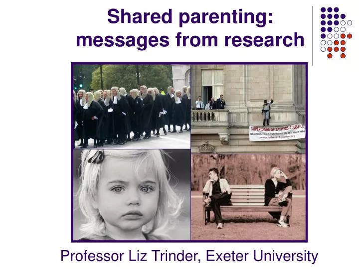 shared parenting messages from research