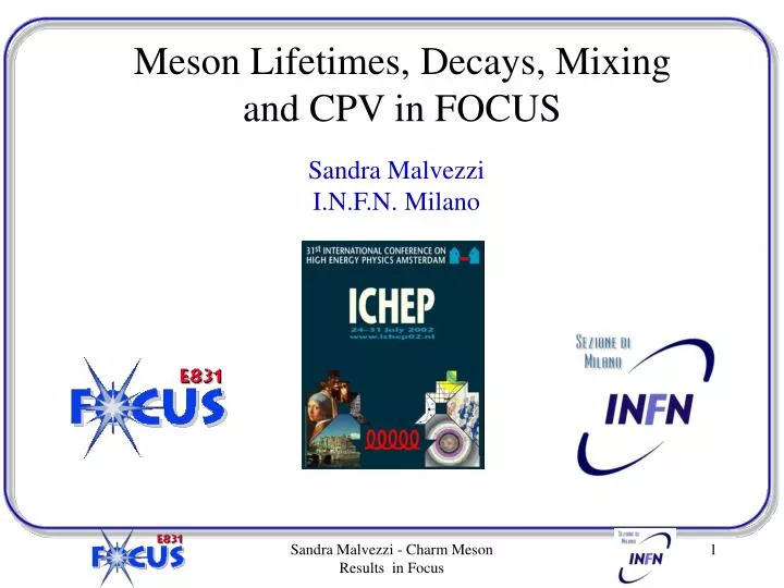 meson lifetimes decays mixing and cpv in focus