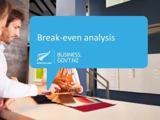 break even analysis