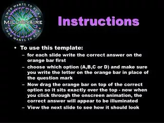 instructions