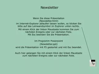 newsletter