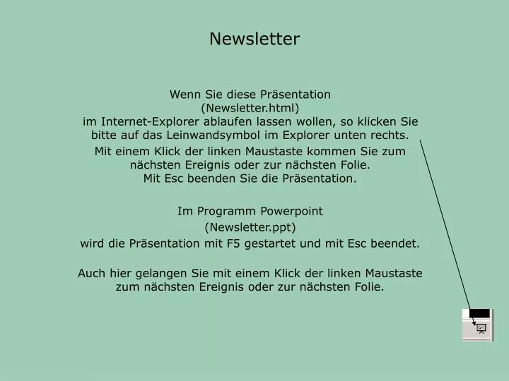 newsletter