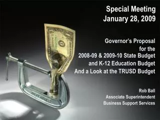 Special Meeting January 28, 2009