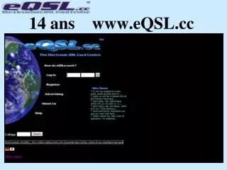 14 ans www eqsl cc