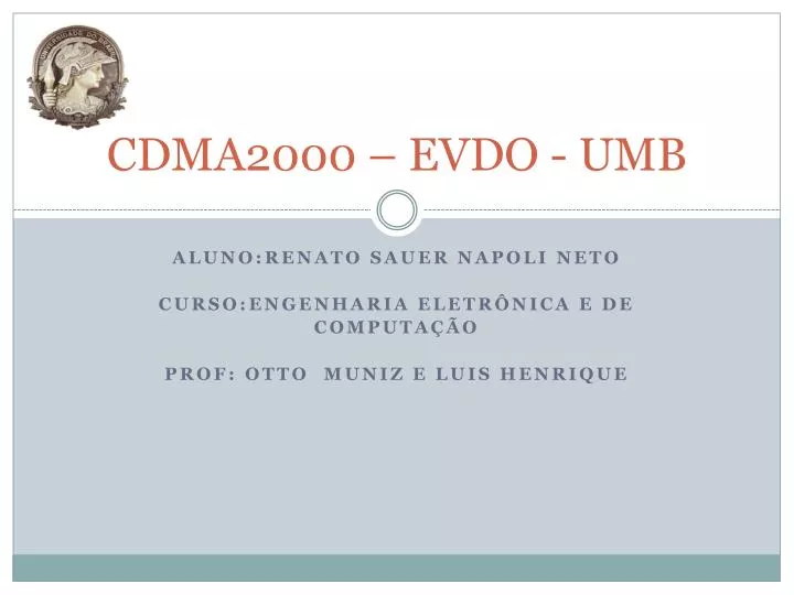 cdma2000 evdo umb