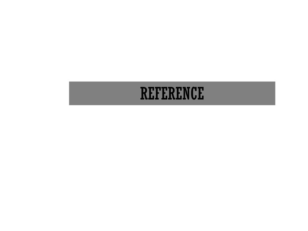 REFERENCE - slide 1