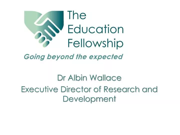 dr albin wallace executive director of research and development