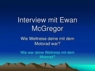interview mit ewan mcgregor