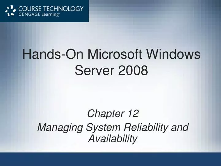 hands on microsoft windows server 2008