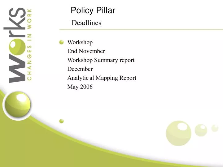 policy pillar